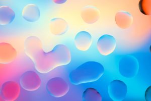 water-drops-with-colorful-background
