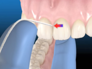 how to use the dental floss properly