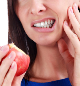 Closeup Shot of Woman Who Feels Tooth Pain