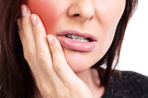 Woman with Tooth Ache