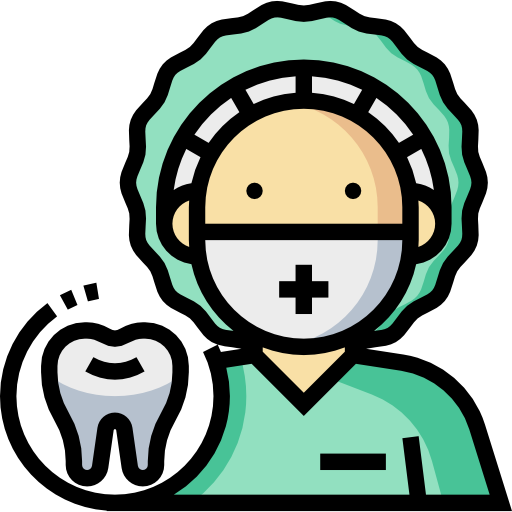dentist and teeth icon