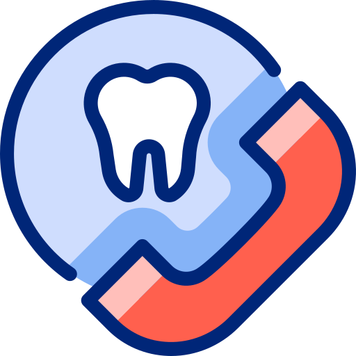 Dental contact icon