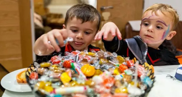 Why is Halloween a high-risk time for teeth?