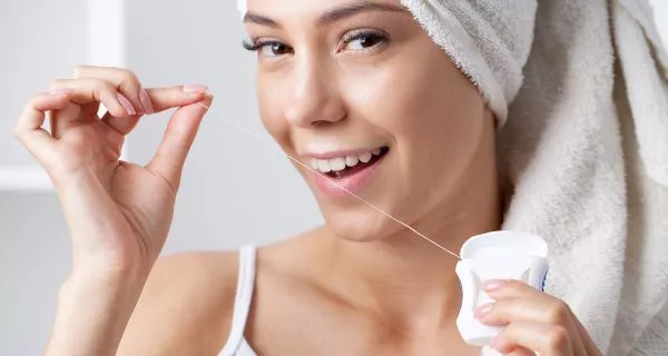 What can you do at home to relieve a salty taste in your mouth?