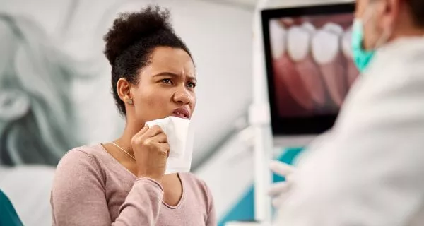 What causes dental infections?